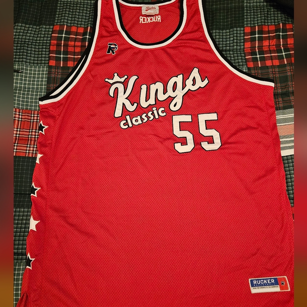 Rucker Kings Classic Red Jersey (original stiched)